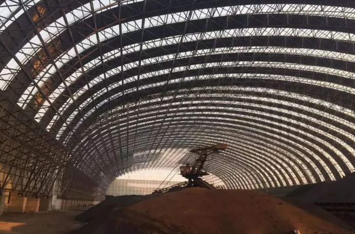 玉门概述原料场封闭技术的特点和类型